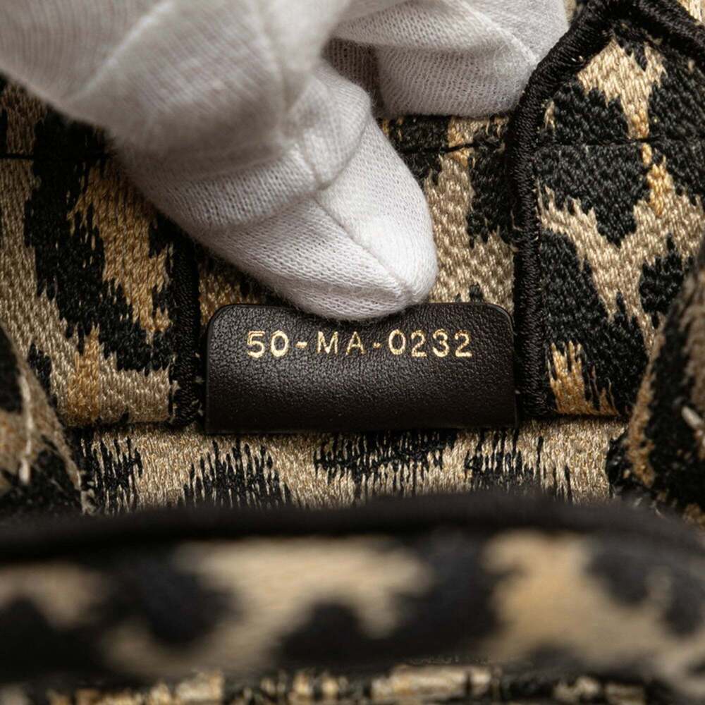 CHRISTIAN DIOR Black Canvas Shoulder Bag - Picture 9 of 9